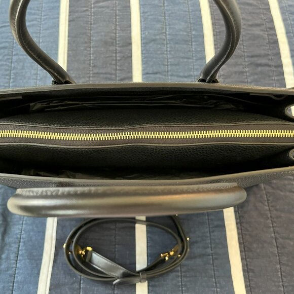 Cuyana Work Satchel in Black - Picture 13 of 13